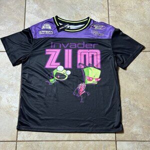 Invader Zim GIR & Zim Girls Soccer Jersey LARGE New